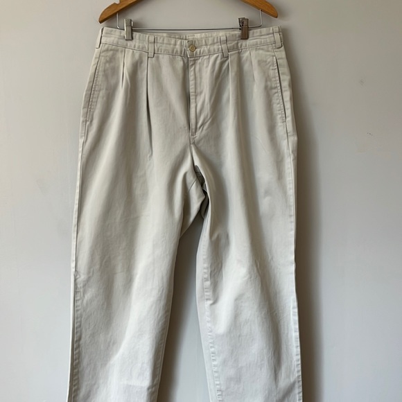 Ralph Lauren polo khaki slacks, size 36 x 34. Barely worn. - Picture 1 of 8